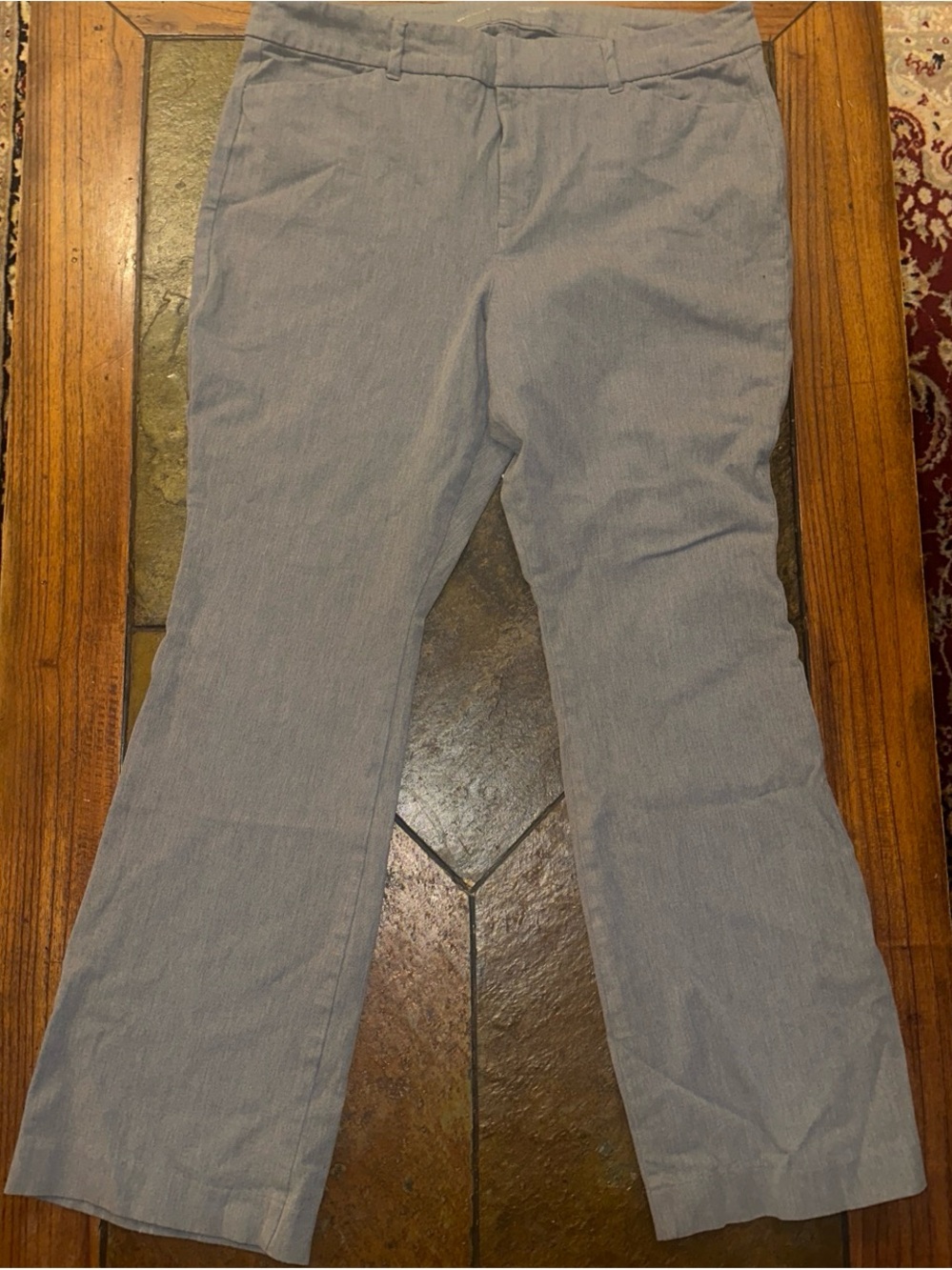 Old Navy Gray Pixie Flare Pants